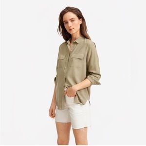 NWT Everlane Washable Silk Shirt